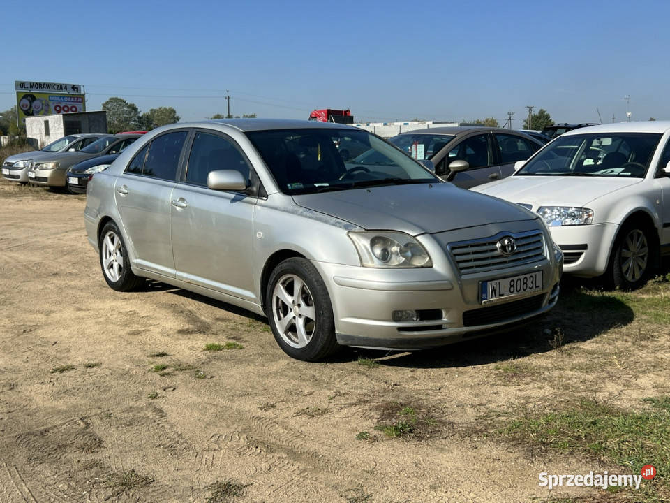 Toyota Avensis 18 BenzynaGaz 2005r TanioZamiana Warszawa