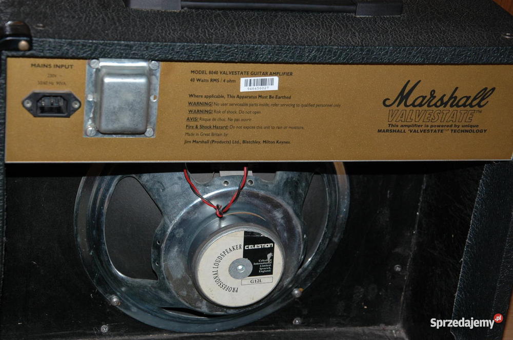 Piec gitarowy Marshall Valvestate 8040 mazowieckie Płock sprzedam