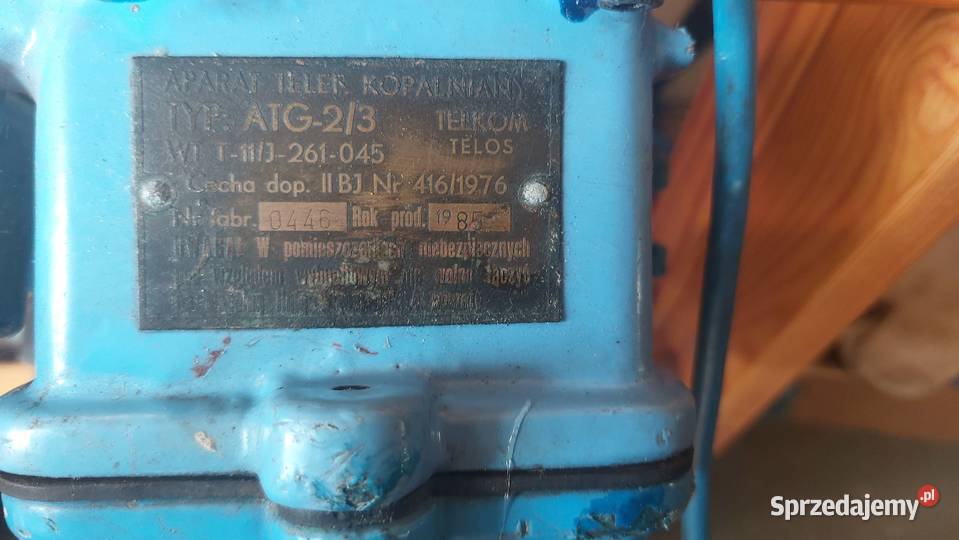 Aparat telefoniczny kopalniany Telkom Telos Typ Elektryka i akcesoria Dąbrowa Górnicza