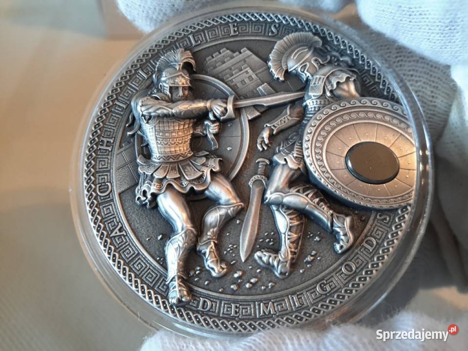 2017 Niue Island 2 Półbogowie Achilles i Hektor Warszawa
