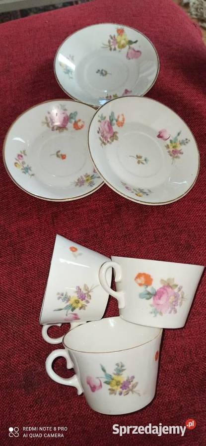Filiżanka Meissen Gustavberg
Biała porcelana Gdańsk sprzedam