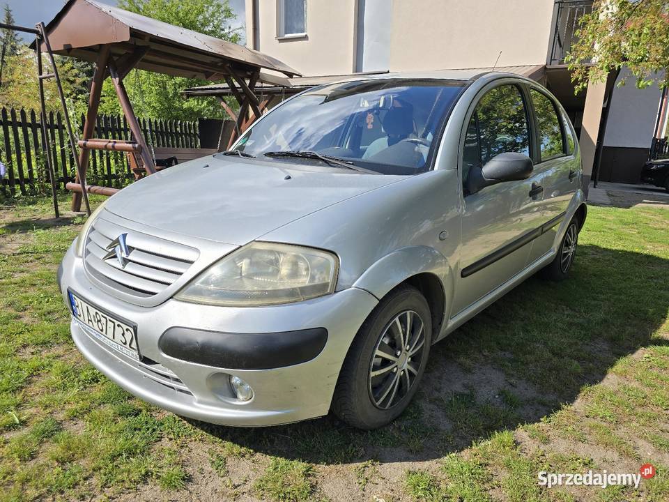Citroen C3 14 benzyna gaz pełny automat BEZ gniazdo USB Łapy