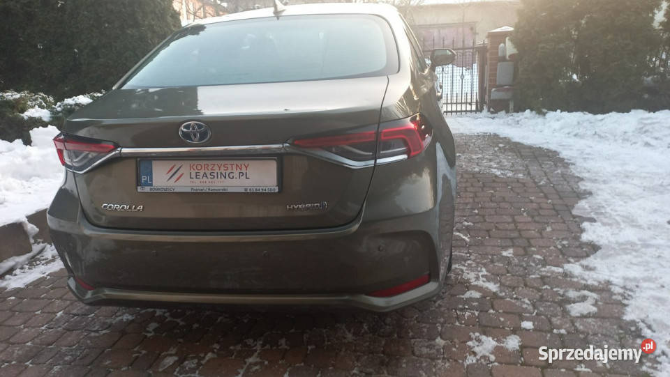 Toyota Corolla Comfort eCVT 18 Hybryda Pełna możliwa zamiana Gdańsk