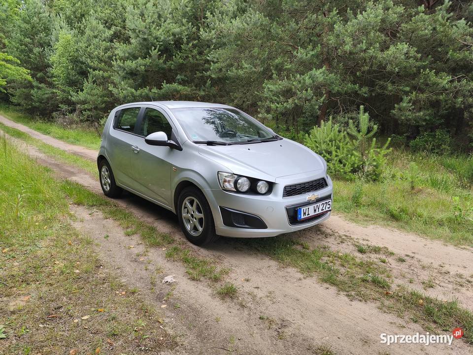 Chevrolet Aveo 12 Benzyna Klima 5 Drzwi z srebrny Kłobuck