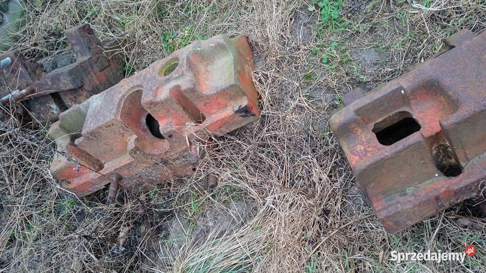 ciężar balast obciążnik spycharka dt 75 det dt75 Bryski