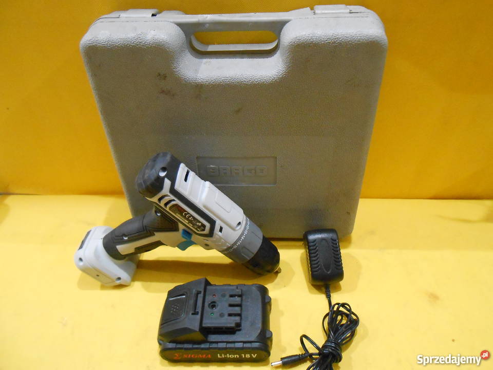 WiertarkoWkrętarka SIGMA 18 V Katowice