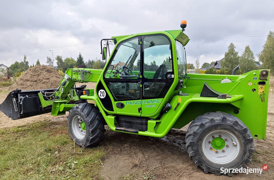 MERLO 3813 Bogaty dodatkowy osprzęt Krokodyl Szybkozłącze Wrocław