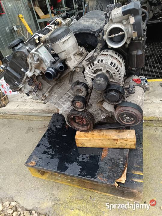 Silnik BMW E87 E90 n43b16 kompletny uszkodzony Miechów sprzedam