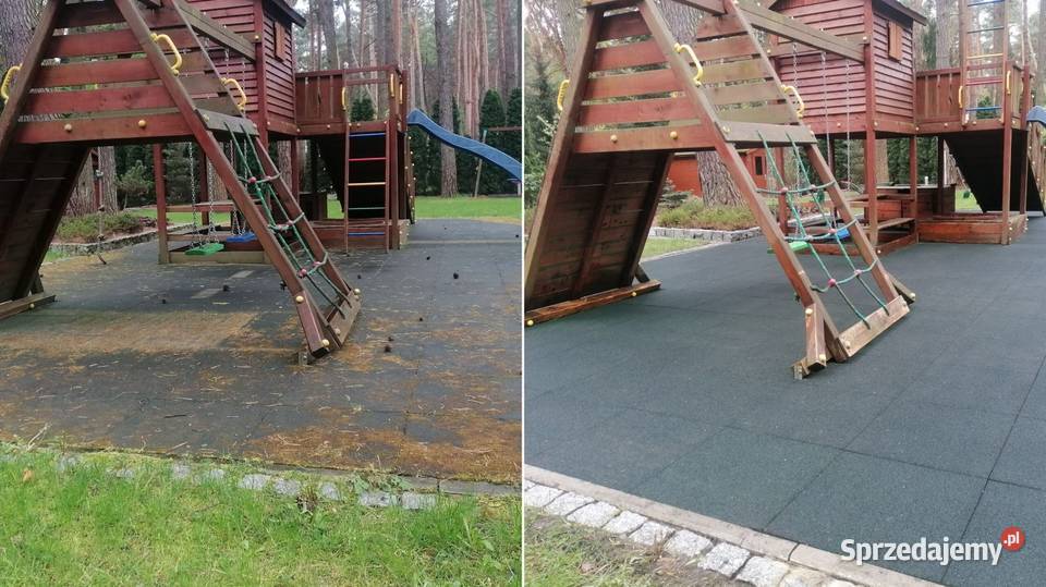 Mycie kostki brukowej elewacji i dachów Radom