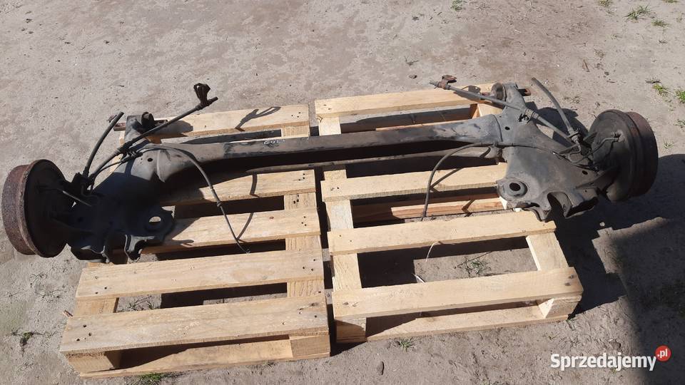oś tylna belka Mitsubishi Colt VI z30 kompletna Dębno