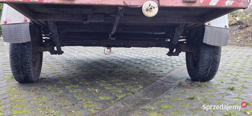 Solidna przyczepka z papierami sprzedam