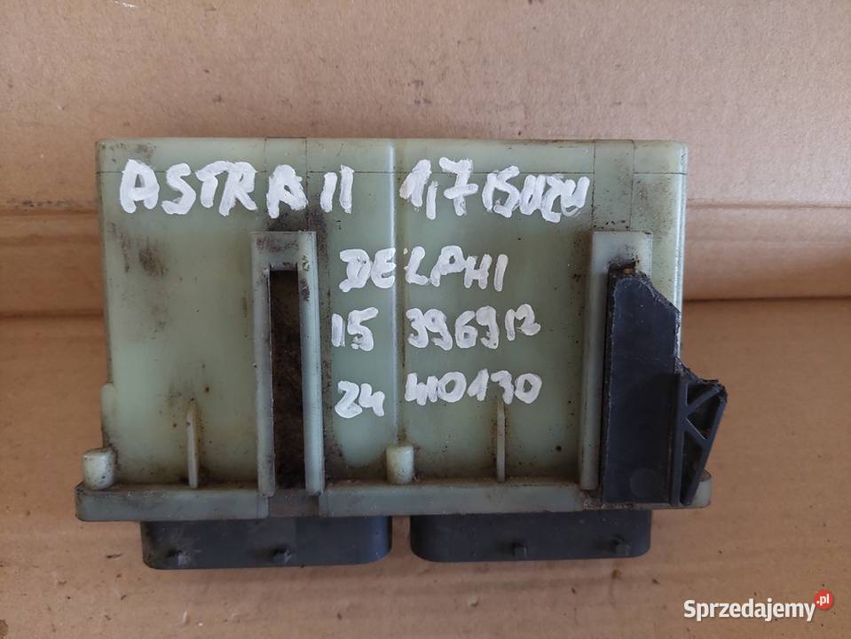 OPEL ASTRA G sterownik wentylatorów 15396912