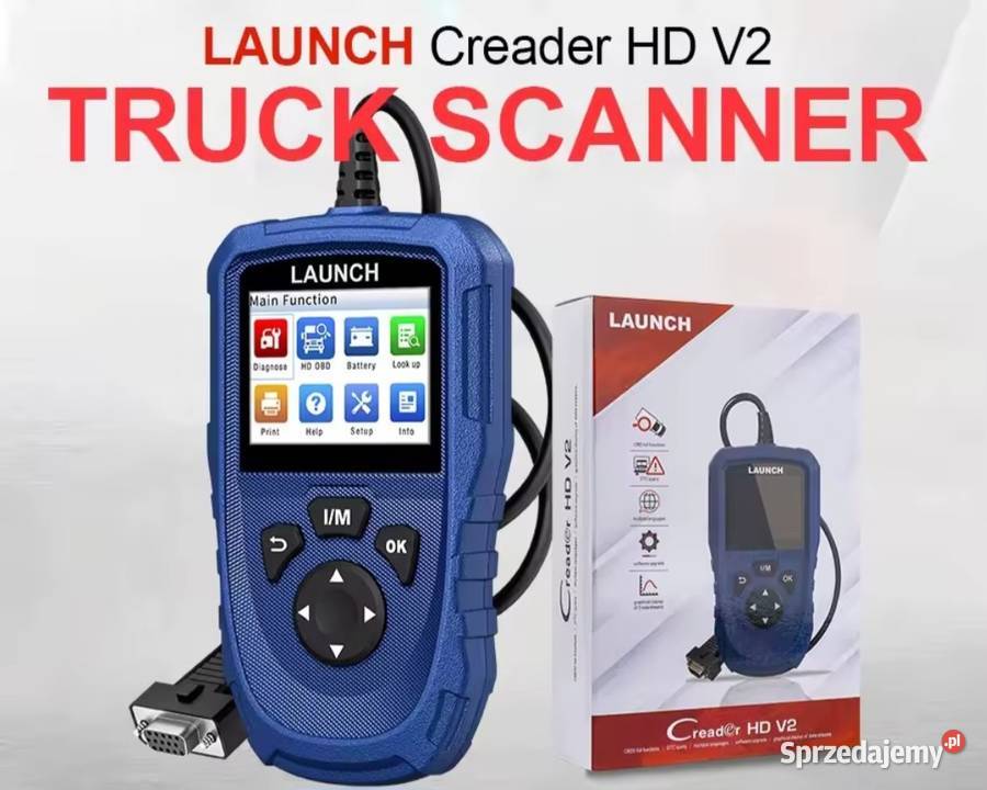 Launch Creader HD V20 do ciężarówek Siemianowice Śląskie