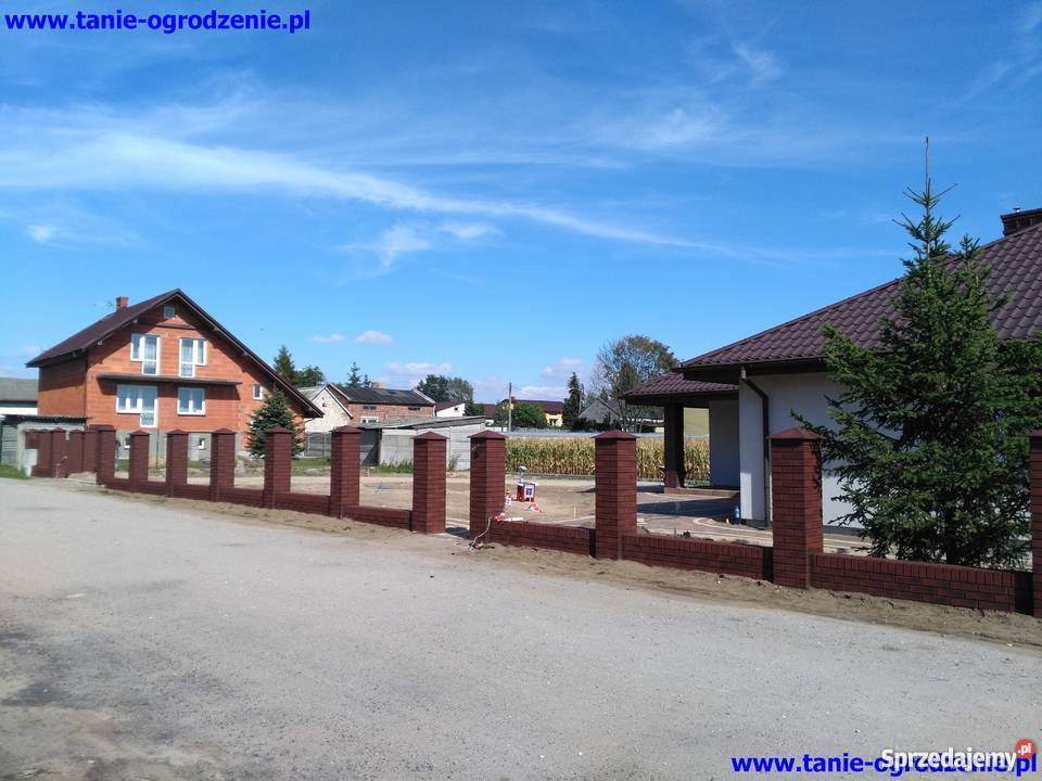 Ala klinkier słupki murki ogrodzenia imitacja Sochaczew sprzedam