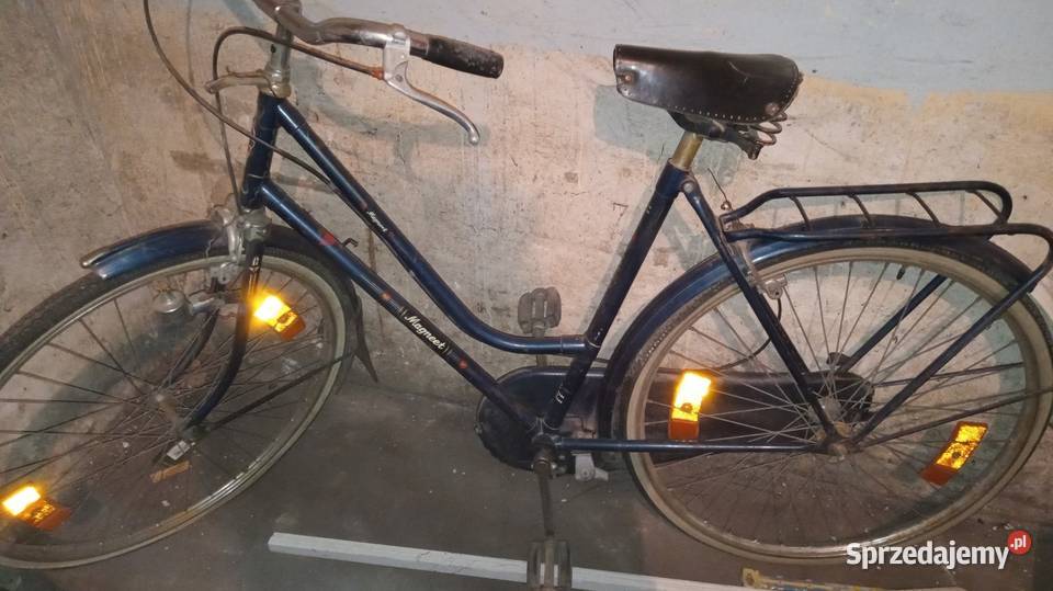 Rower damka retro do renowacji na części Konin