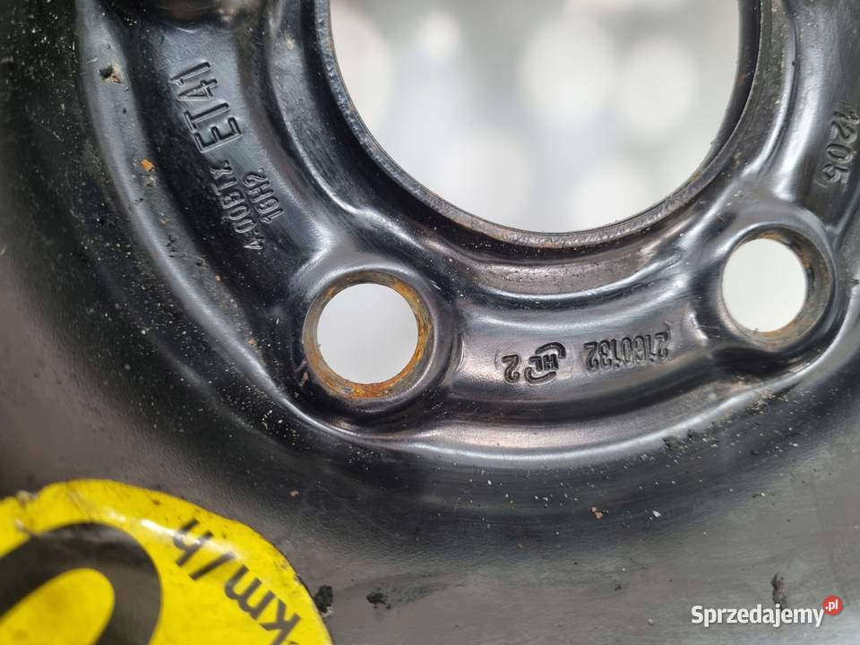 KOŁO ZAPASOWE DOJAZDOWE Opel Vectra C Astra H Samochodowe Chełm sprzedam