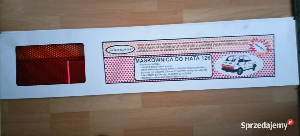NOWA Blenda Odblaskowa Jawoplast Fiat 126p podkarpackie Tarnobrzeg sprzedam