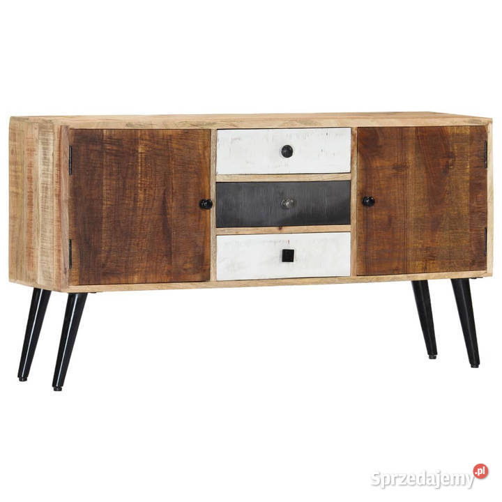 Szafka 118 x 30 x 62 lite drewno mango WM282877 Warszawa sprzedam
