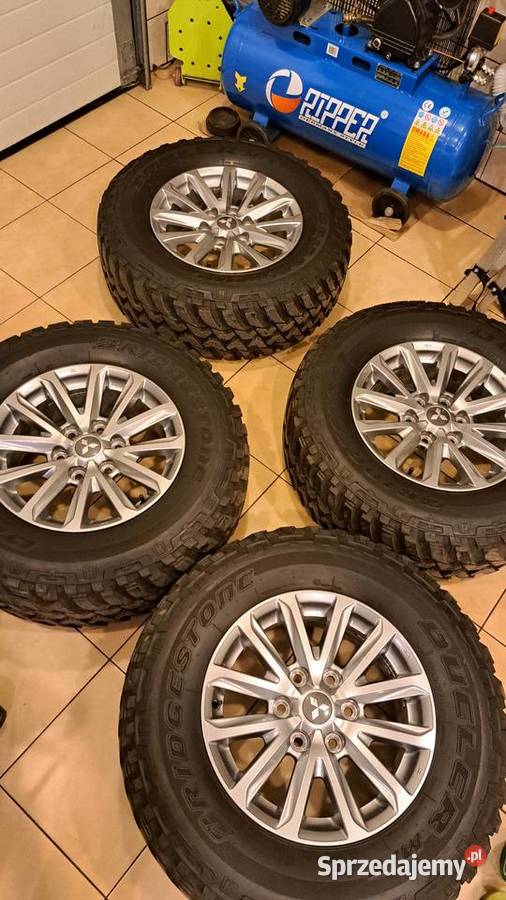 Felgi aluminiowe z oponami MT do Mitsubishi L Zabrze
