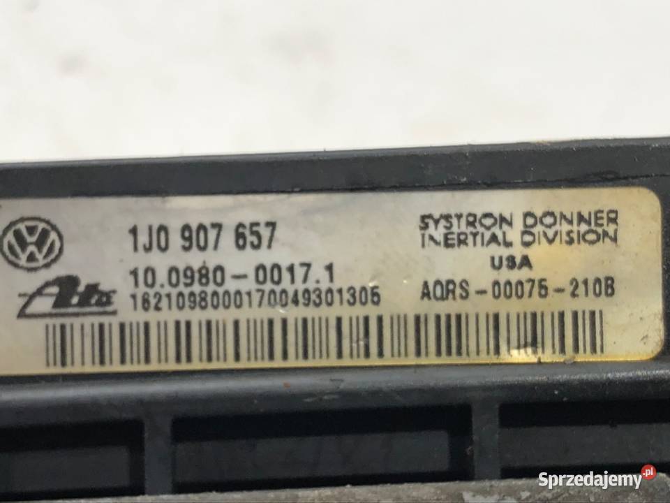 CZUJNKI ESP VW BEETLE 1J0907657 Hatchback 9810 Układ hamulcowy sprzedam