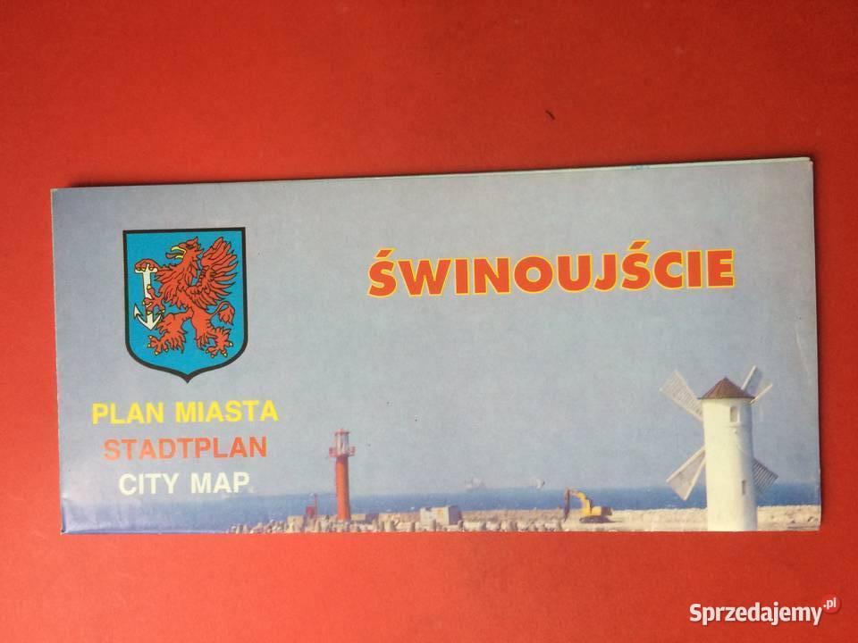 757 Świnoujście Plan Miasta Szczecin