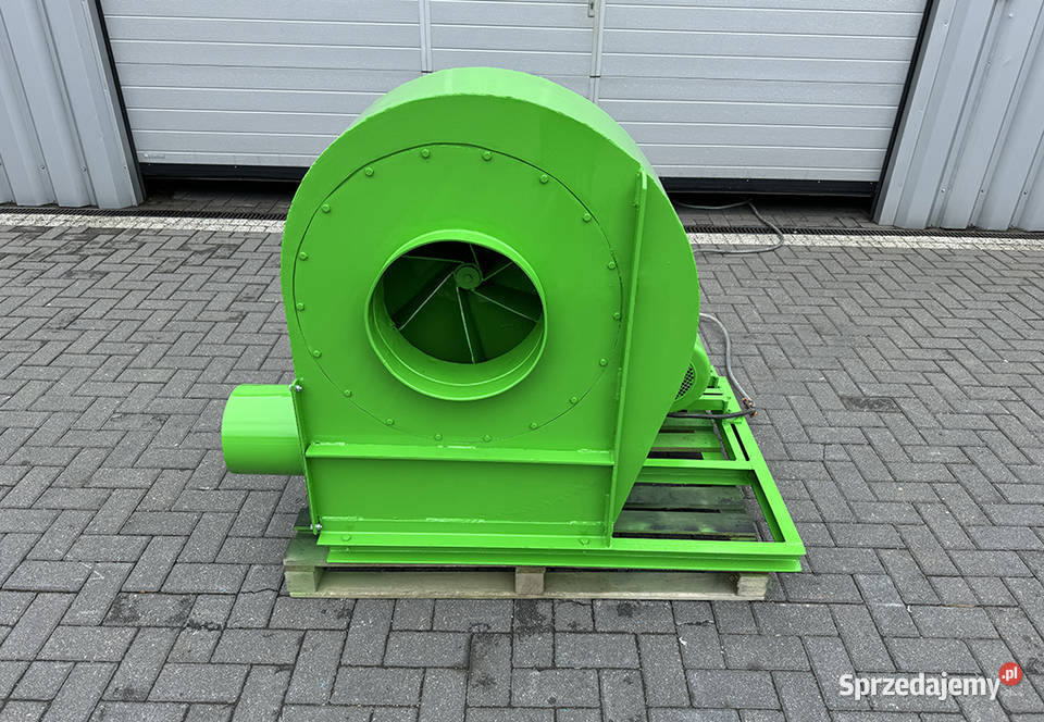 Wentylator TYWENT do odciągu trocin wyciąg 75kW Sierakowska Huta