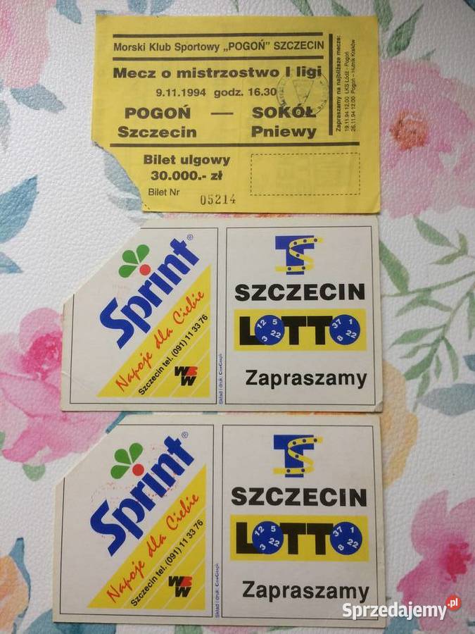 1159 Bilety Pogoni Szczecin 1004 R