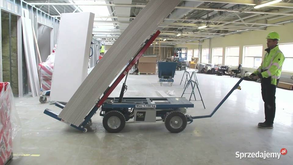 Wózki elektryczne do transportu bliskiego płyt Lublin