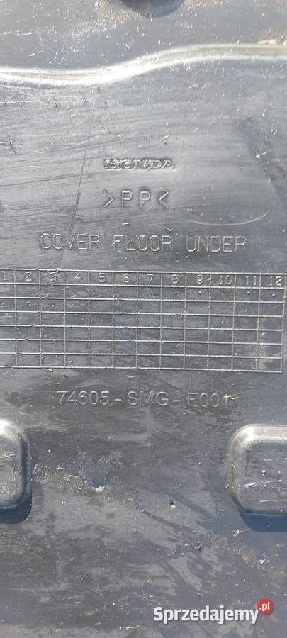 Osłona podwozia silnika HONDA CIVIC UFO VIII Silniki i osprzęt Szczecin