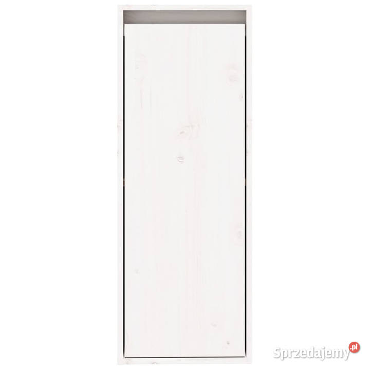 Szafka ścienna biała 30x30x80 lite drewno