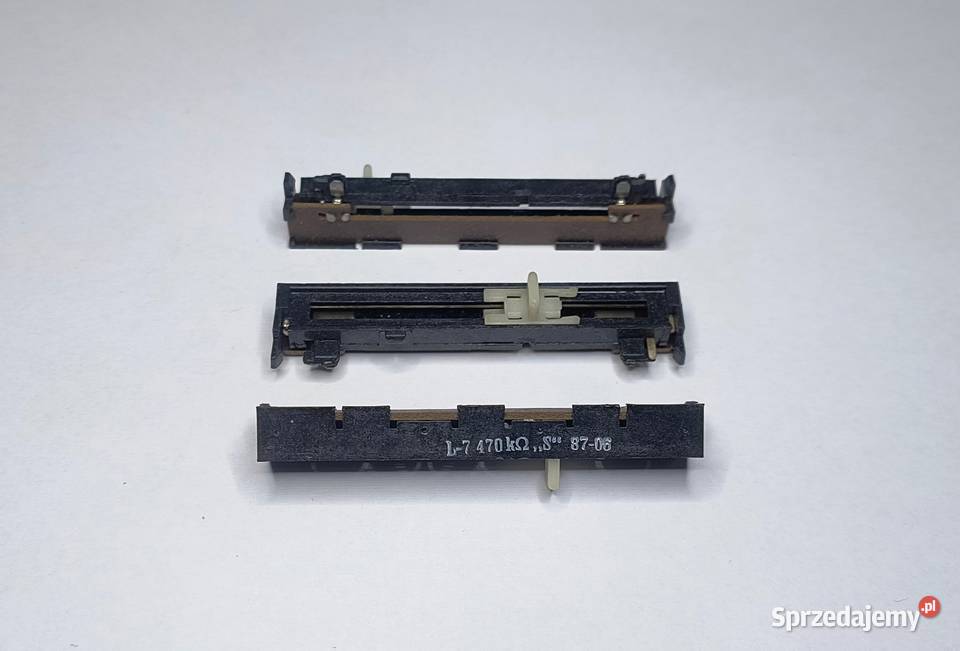 Potencjometr suwakowy 470k S Unitra TELPOD pomorskie Gdańsk