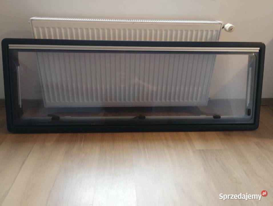 Okno uchylne z roletą i moskitierą do kampera wielkopolskie Mierzyn