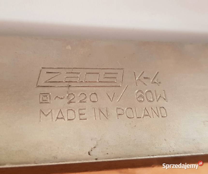 Kinkiet ZAOS K4 żuraw lata 60te Polska