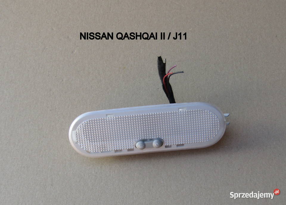 LAMPKA TYLNA OŚWIETLENIA WNĘTRZA NISSAN QASHQAI Mysłaków