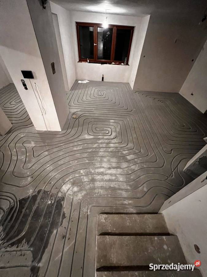 Frezowanie pod ogrzewanie podłogowe Małopolska Słopnice