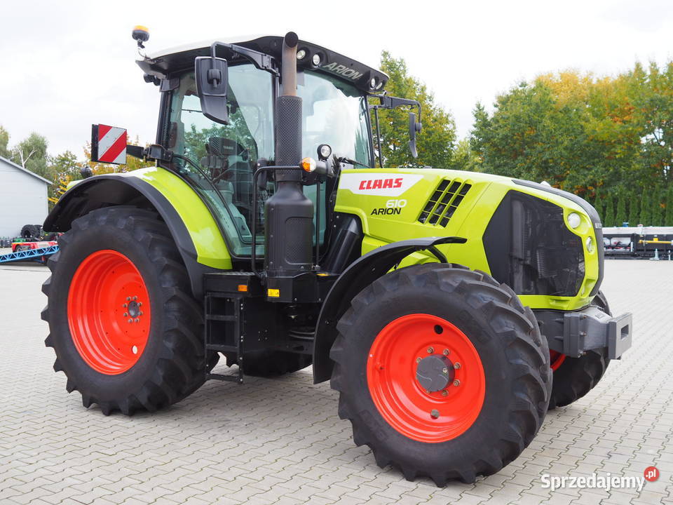 Claas Arion 610 CIS Ciągnik rolniczy traktor TUZ wielkopolskie Stęszew