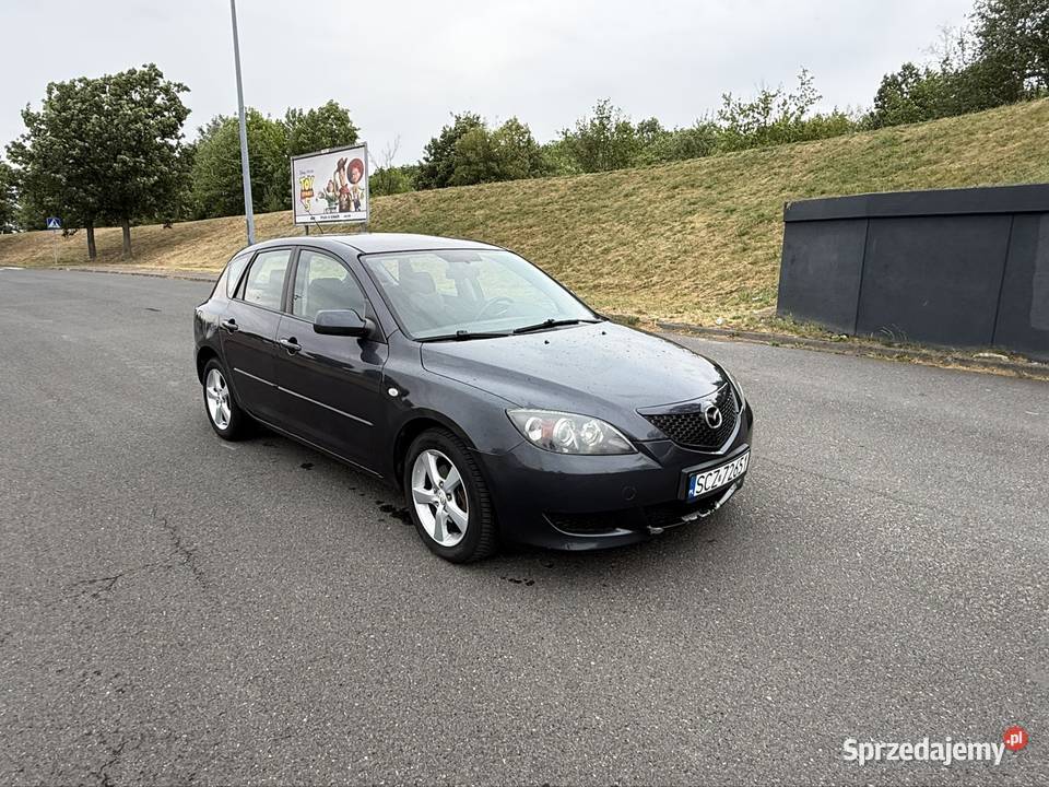 Mazda 3 2006 16 benzyna nowe progi manualna Motoryzacja Łódź