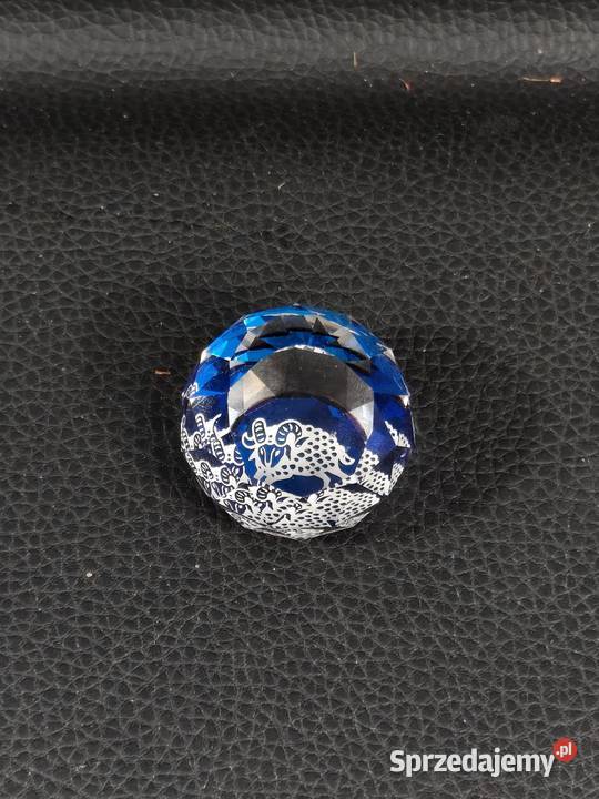 Szklany Przycisk Do Papieru Swarovski Baran Poddębice