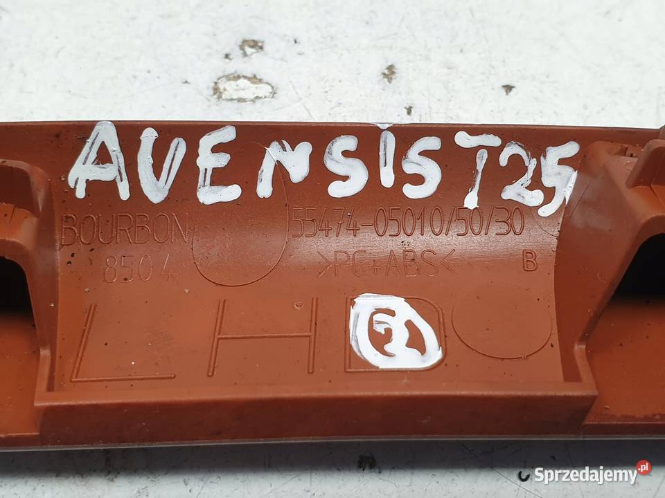 Toyota Avensis T25 LISTWA OZDOBNA DESKI dekor Chełm sprzedam