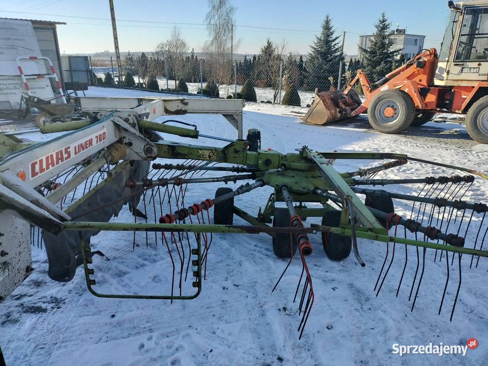 Zgrabiarka karuzelowa Claas liner 780 nieuszkodzony