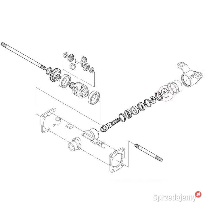 Uszczelniacz 20 x 35 x 7 mm Kubota B3200 B3300