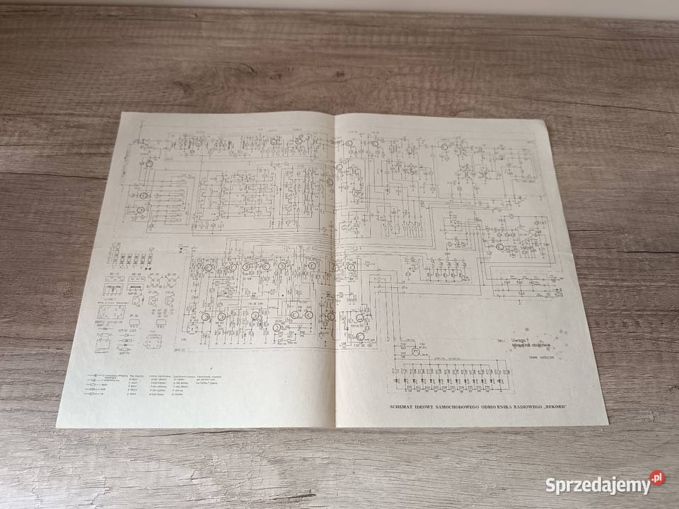 Schemat ideowy samochodowego odbiornika Rzeszów