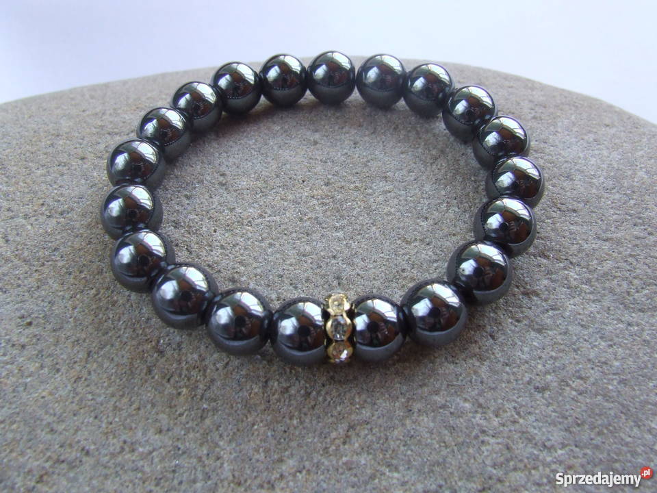 Bransoletka z hematytu hematyt bransoletki z Stalowa Wola