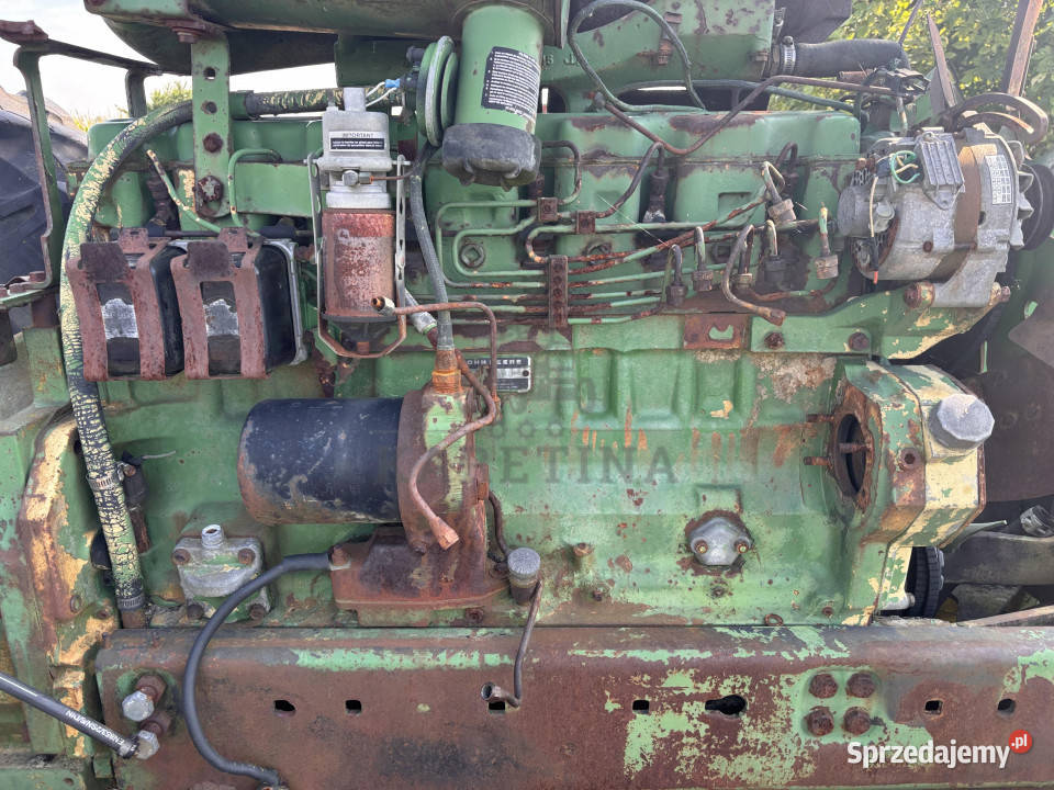 John Deere 6466TL01 Słupek Silnik Głowica Blok Pozostałe Jastrzębniki