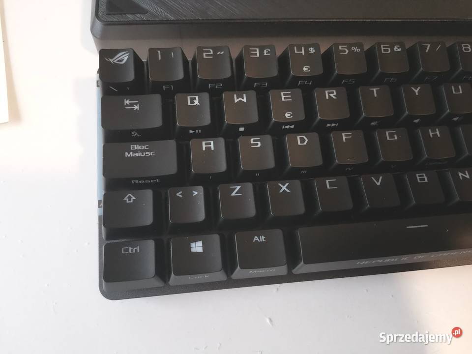 Klawiatura gamingowa ASUS ROG Falchion QWERTY IT lubuskie Drezdenko