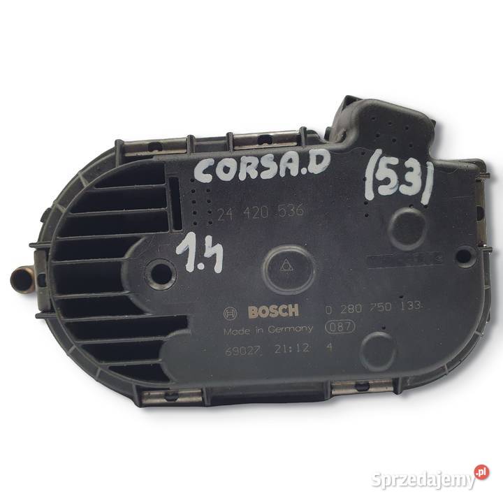 PRZEPUSTNICA Opel Corsa D 14 16V 24420536 Chełm sprzedam