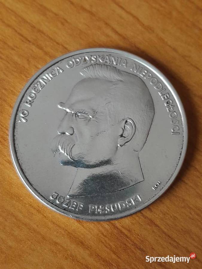Moneta 50.000 zł 1988 J.PIŁSUDSKI 70 rocznica niepodległości