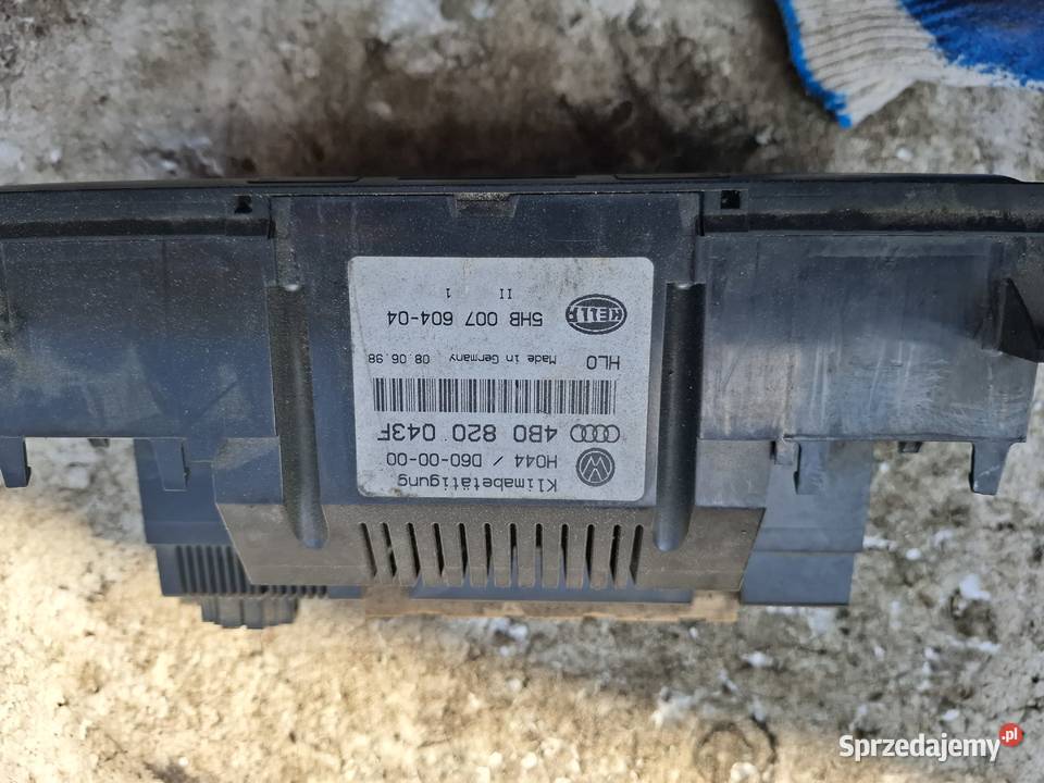 Panel Sterowania Nawiewu Audi A6 C5 4B0820043F Wisznice sprzedam