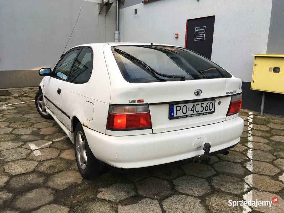 TOYOTA COROLLA E10 16Si LPG elektryczne szyby Corolla Grzebienisko