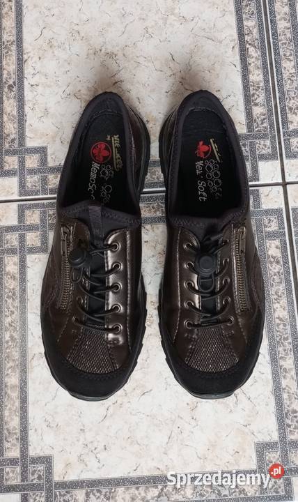 Rieker wygodne damskie sneakersy półbuty buty 41 Rieker Półbuty Sędziszów Małopolski